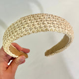 Headbands: Crinoline and Straw Padded Headbands - US