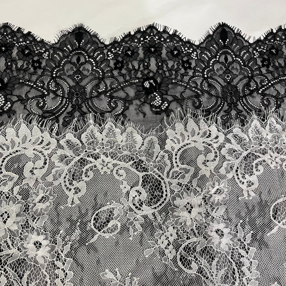 Chantilly Lace in Black & White