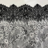 Chantilly Lace in Black & White