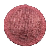 Sinamay Round [4in] Hat Bases - US - B Unique Millinery