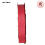 Petersham Ribbon - Punch Pink