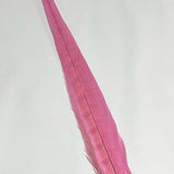 Dyed Pheasant Tail Feathers - Bubblegum Pink