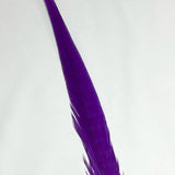 Dyed Pheasant Tail Feathers - Purple