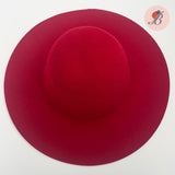 red western weight wool felt capeline